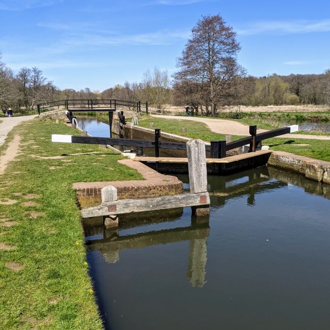 St Catherine's Lock, The River Wey